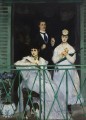 The Balcony Realism Impressionism Edouard Manet